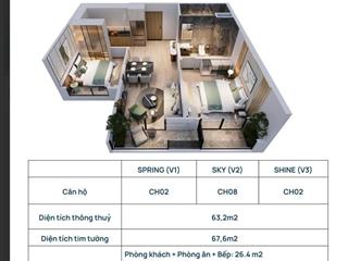 Cắt lỗ 500tr  ch 2pn2wc  bc đông nam  giá hời tòa the victoria smart city  bàn giao t6/2027