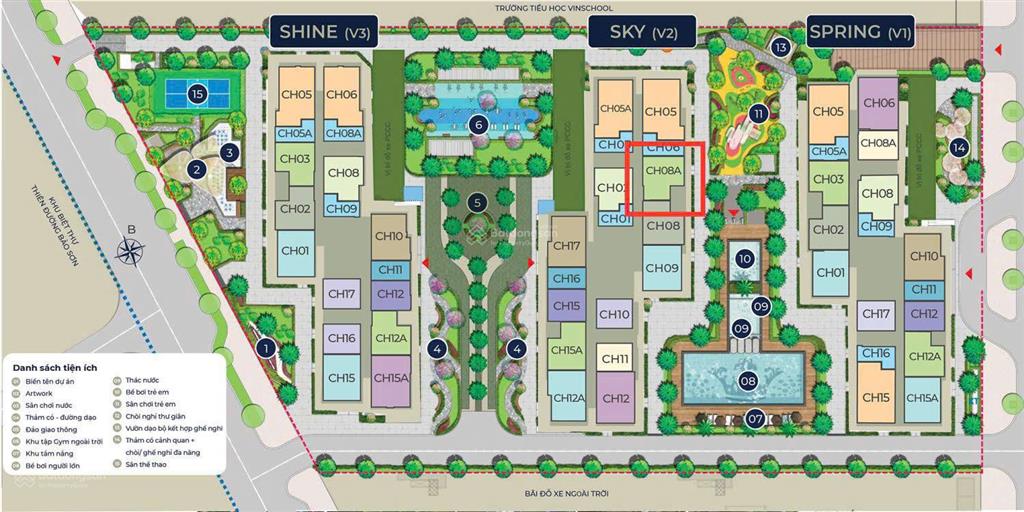 Cắt lỗ 500tr  ch 2pn2wc  bc đông nam  giá hời tòa the victoria smart city  bàn giao t6/2027