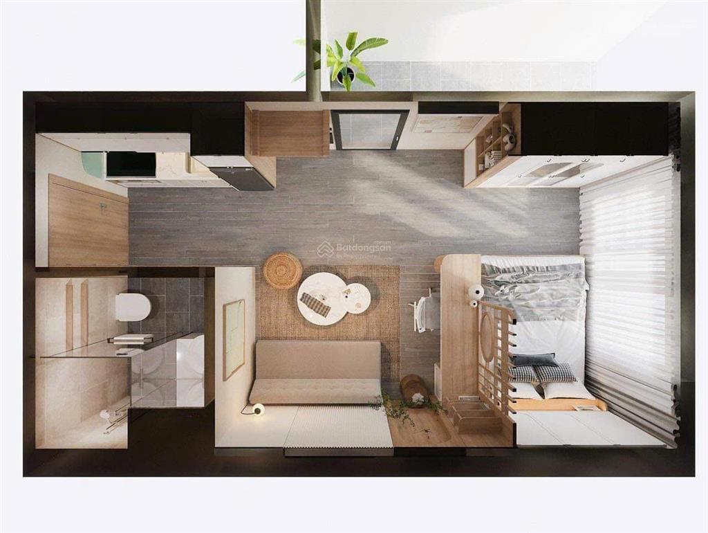 Căn hộ studio siêu đẹp  đầy đủ nội thất  giá thuê 7,5tr/tháng  vào ở từ tháng 11