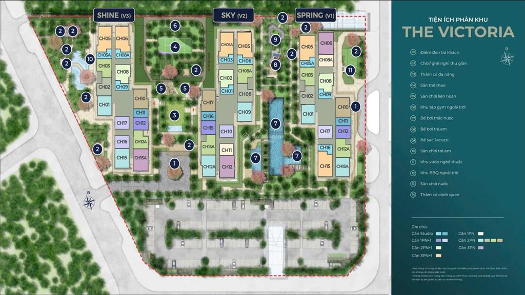Cắt lỗ hơn 400tr  mua ngay căn 3pn  82m2  5.5 tỷ  phân khu cao cấp the victoria