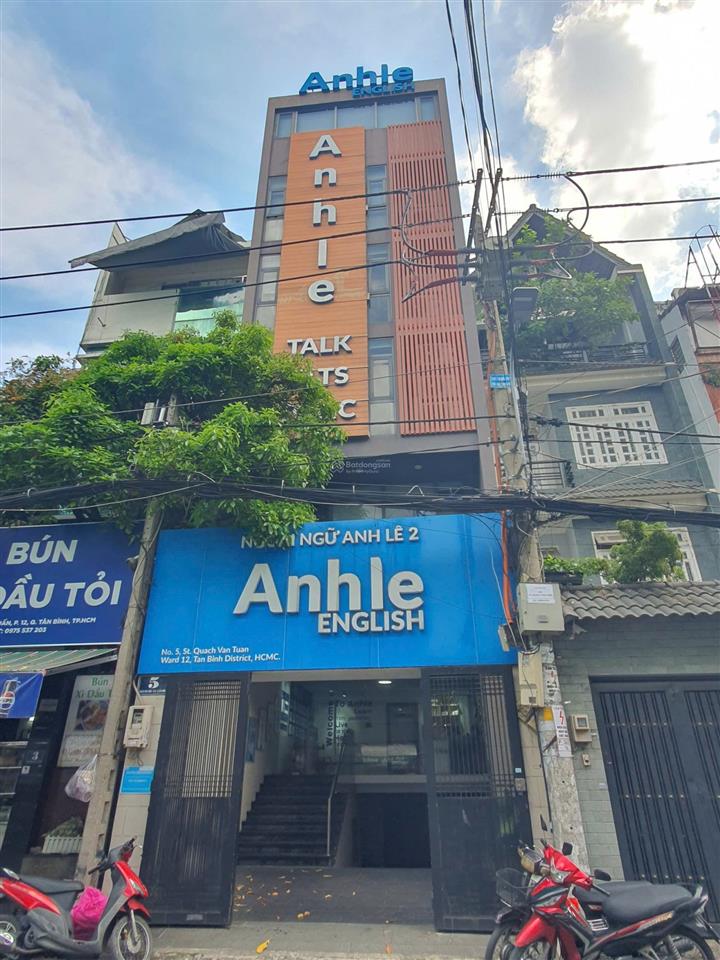 Cho thuê tòa nhà mt quách văn tuấn ngay cạnh lotte cộng hòa. dt 6x18m. hầm 5 tầng