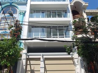 Cho thuê tòa nhà hẻm vip hồ văn huê, phường 9. dt 8x20m. hầm  5 tầng. sàn trống suốt.