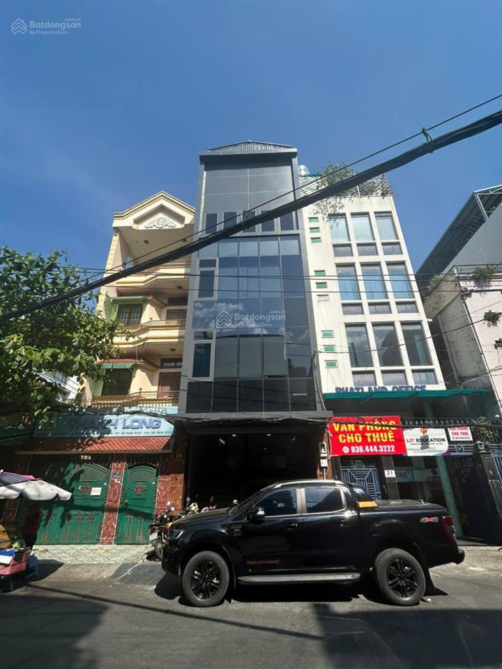 Cho thuê tòa nhà mặt tiền khu vip k300. dt 6x20m. hầm trệt 5 tầng. thang máy, pccc đầy đủ