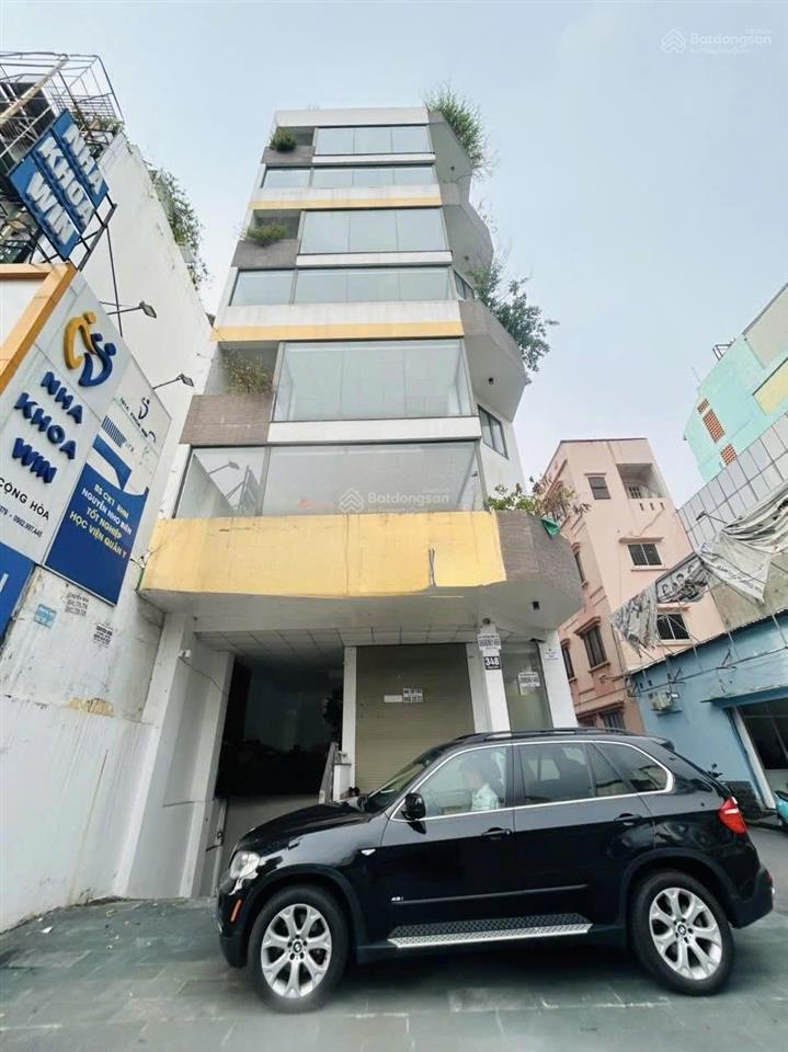 Building cho thuê 2 mt cộng hòa, p. tân bình. dt 8x25m. hầm  7 tầng. sàn suốt. pccc chuẩn