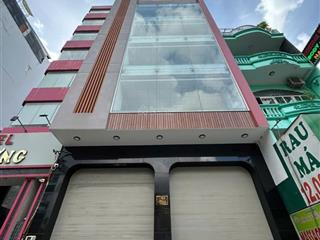 Building cho thuê mặt tiền khu k300. dt 8x20m. hầm  6 tầng. sàn trống suốt. sẵn pccc và máy lạnh