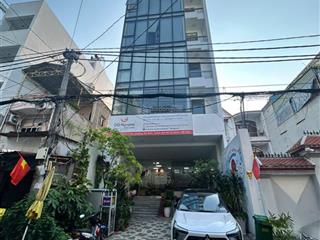 Cho thuê tòa nhà văn phòng hẻm thông cộng hòa. dt 7,5x33m. hầm  6 tầng. sàn trống suốt