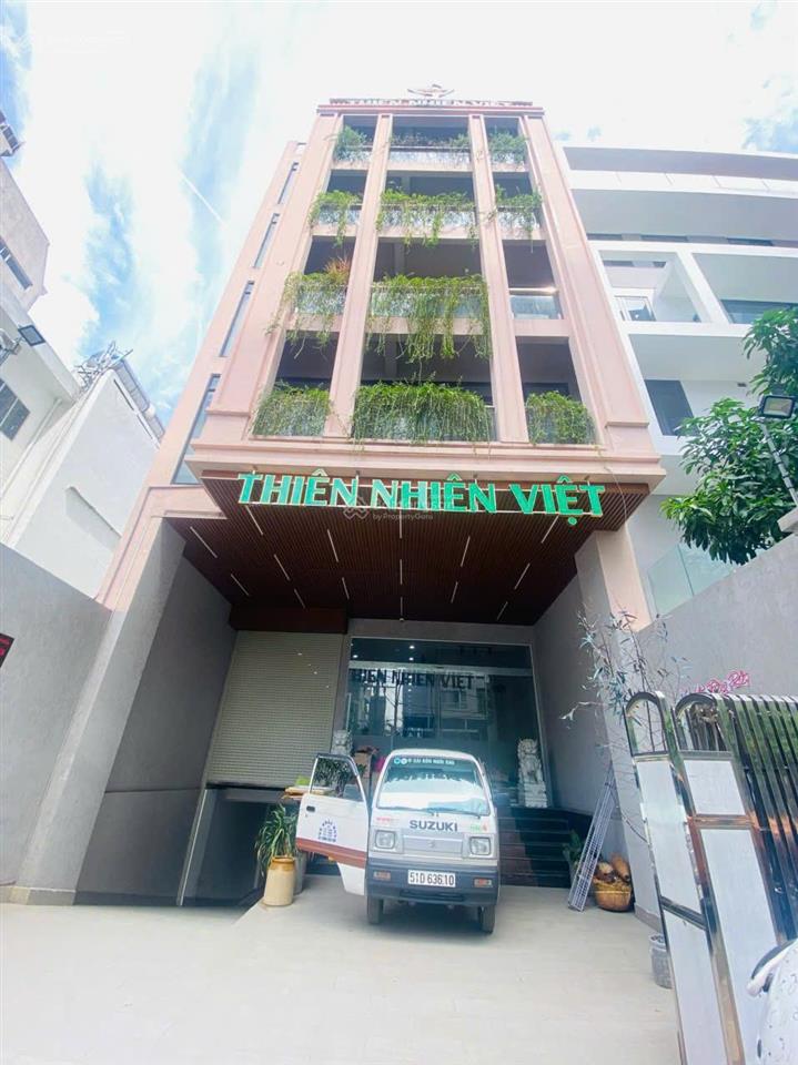 Cho thuê tòa nhà mặt tiền khu sân bay, phường 2. dt 8x22m. 1 hầm  6 tầng. sàn trống suốt.