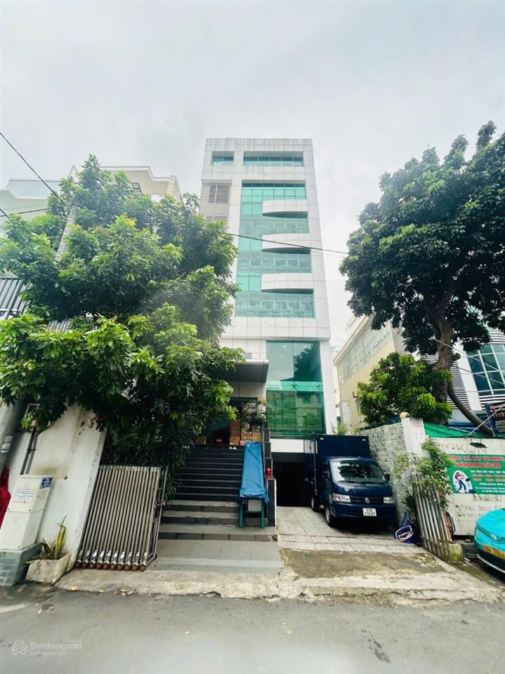 Cho thuê tòa nhà mt hồ biểu chánh, phường 11, dt 9x25m. hầm  7 tầng cao. đầy đủ hệ thống vp