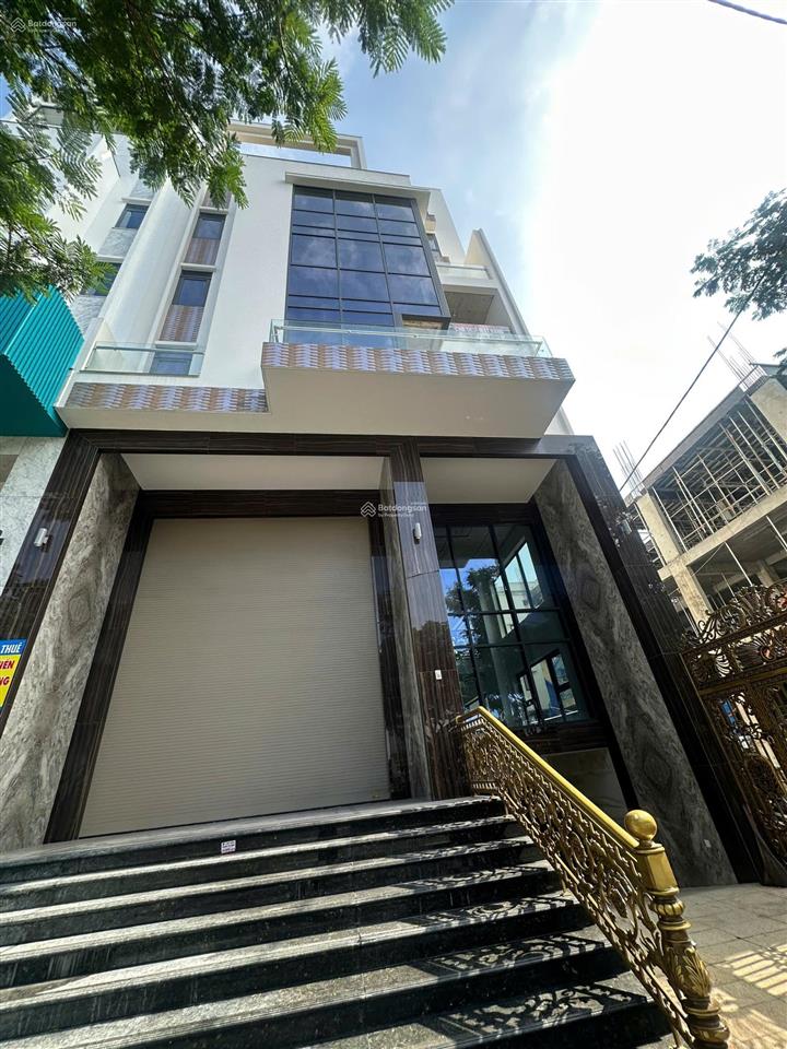 Tòa nhà cho thuê mặt tiền đường lam sơn, khu sân bay. dt 8,5x23m. 1 hầm  7 tầng. pccc đạt chuẩn
