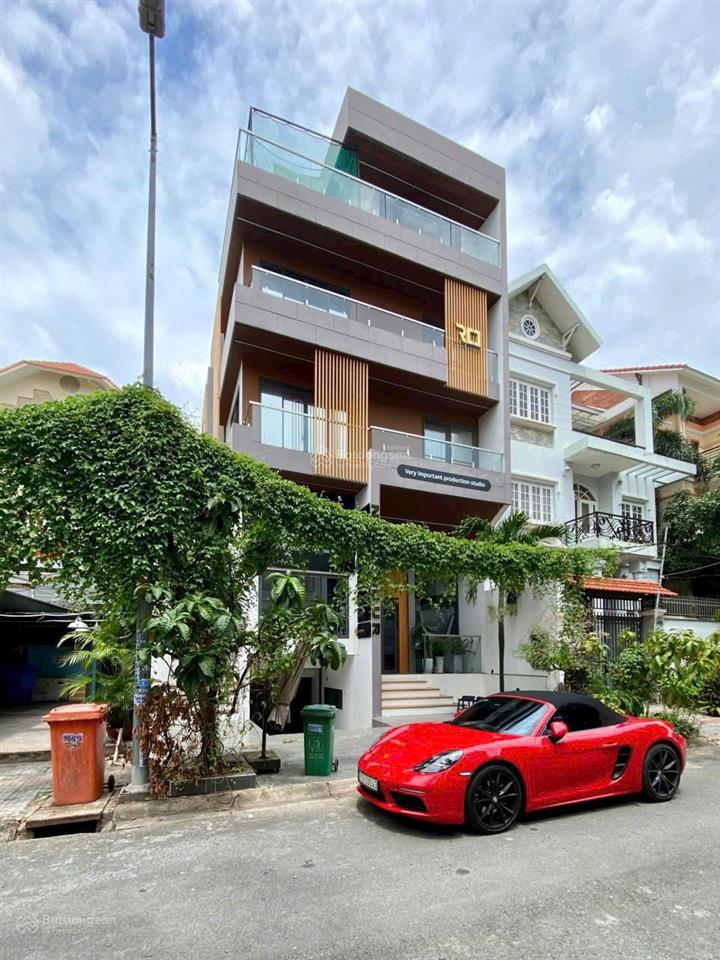 Nhà cho thuê nguyên căn hẻm 8m thông đường bình giã. dt 9x18m. hầm, trệt, 4 lầu. thang máy