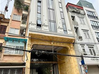 Cho thuê tòa nhà văn phòng đường hoàng hoa thám. dt 6,5x30m. 1 hầm  6 tầng. sàn suốt. pccc đầy đủ