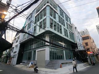 Cho thuê tòa nhà đường trương công định. dt 11x18m. 1 hầm  6 tầng. sàn trống suốt.pccc nghiệm thu