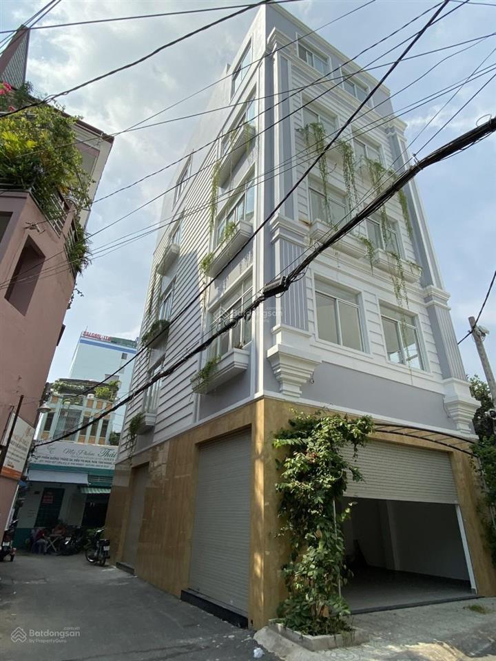 Nhà nguyên căn mt đường trần huy liệu, phường 8. dt 7x17m. trệt  4 lầu sân thượng. thang máy
