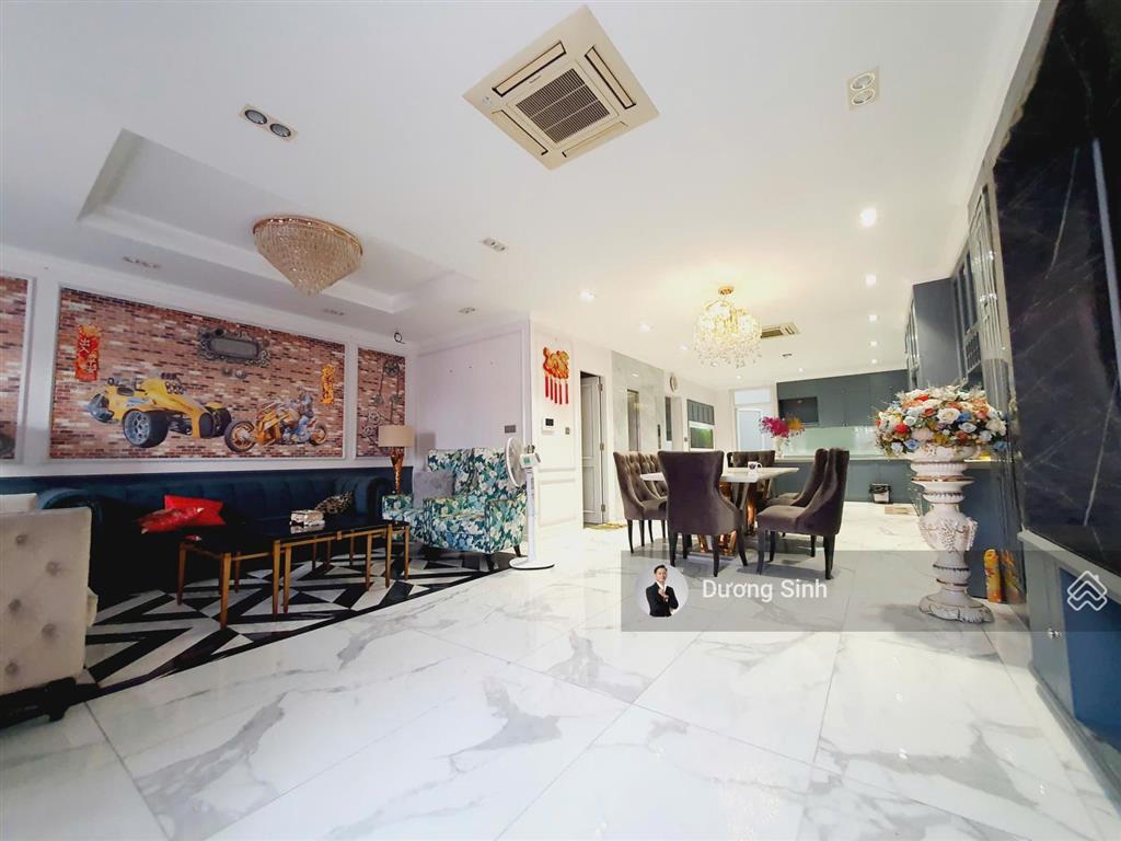 Cho thuê nguyên căn full nội thất đường hồ văn huê, dt 7x20m. hầm, trệt, 4 lầu. thang máy