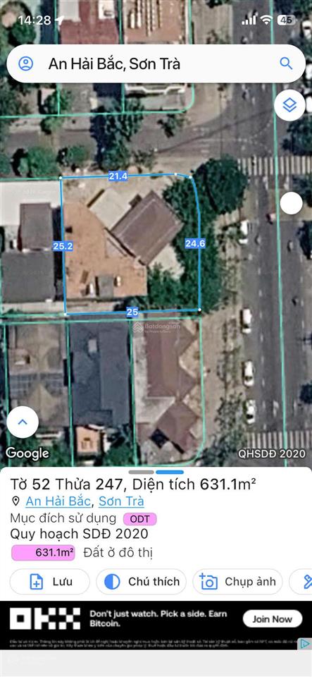 Cho thuê nhà góc 2 mặt tiền hồ nghinh ( bé anh cũ) nguyễn cao luyện sơn trà  đà nẵng