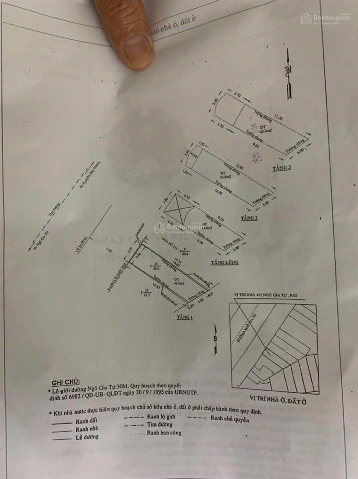Mặt tiền ngô gia tự, quận 10. dt 4m (nở 4.2m) x 14m, trệt 3 lầu, 25 tỷ. lề đường 8m