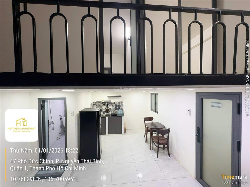 Cho thuê chung cư mini 1pn, 1wc, 55m2, giá siêu hời tại phó đức chính, quận 1, tp. hồ chí minh