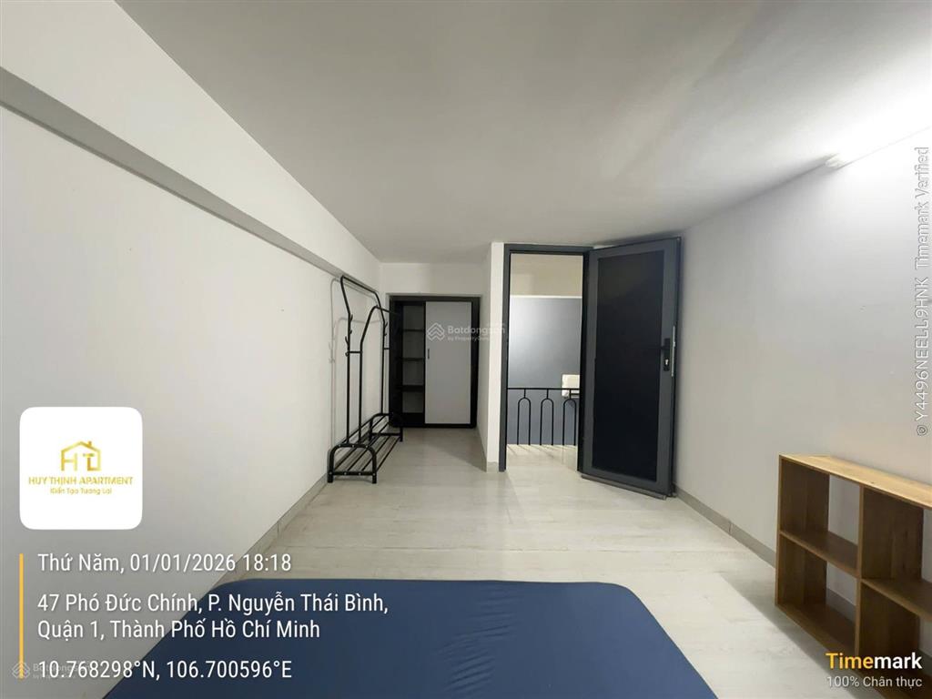 Cho thuê chung cư mini 1pn, 1wc, 55m2, giá siêu hời tại phó đức chính, quận 1, tp. hồ chí minh