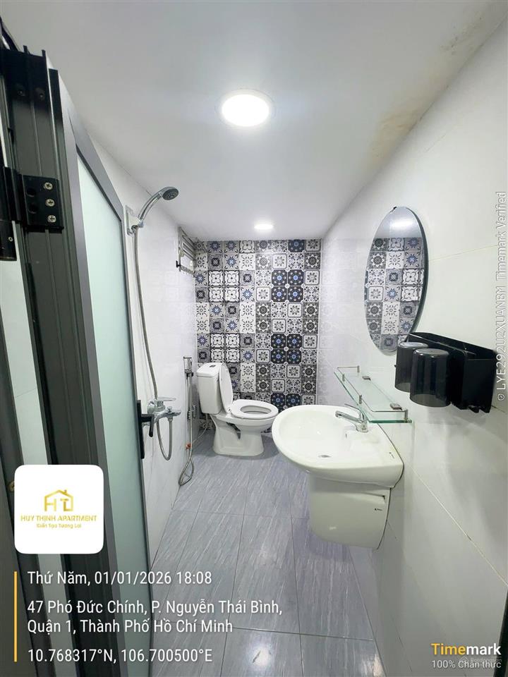 Cho thuê chung cư mini 1pn, 1wc, 55m2, giá siêu hời tại phó đức chính, quận 1, tp. hồ chí minh