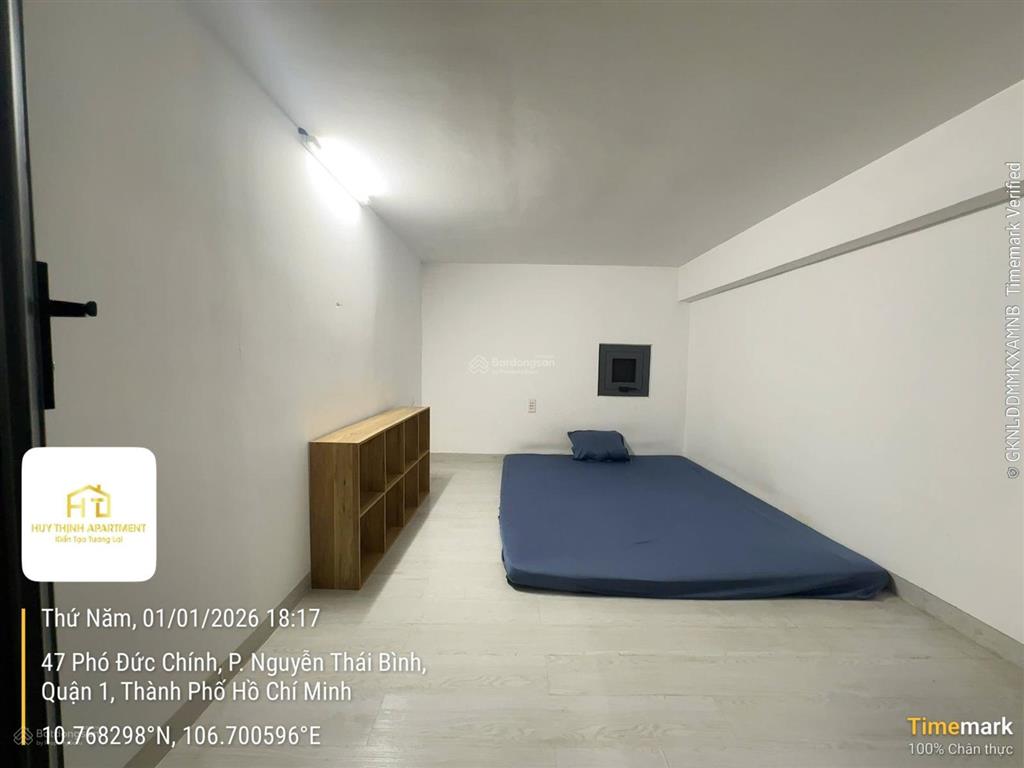 Cho thuê chung cư mini 1pn, 1wc, 55m2, giá siêu hời tại phó đức chính, quận 1, tp. hồ chí minh