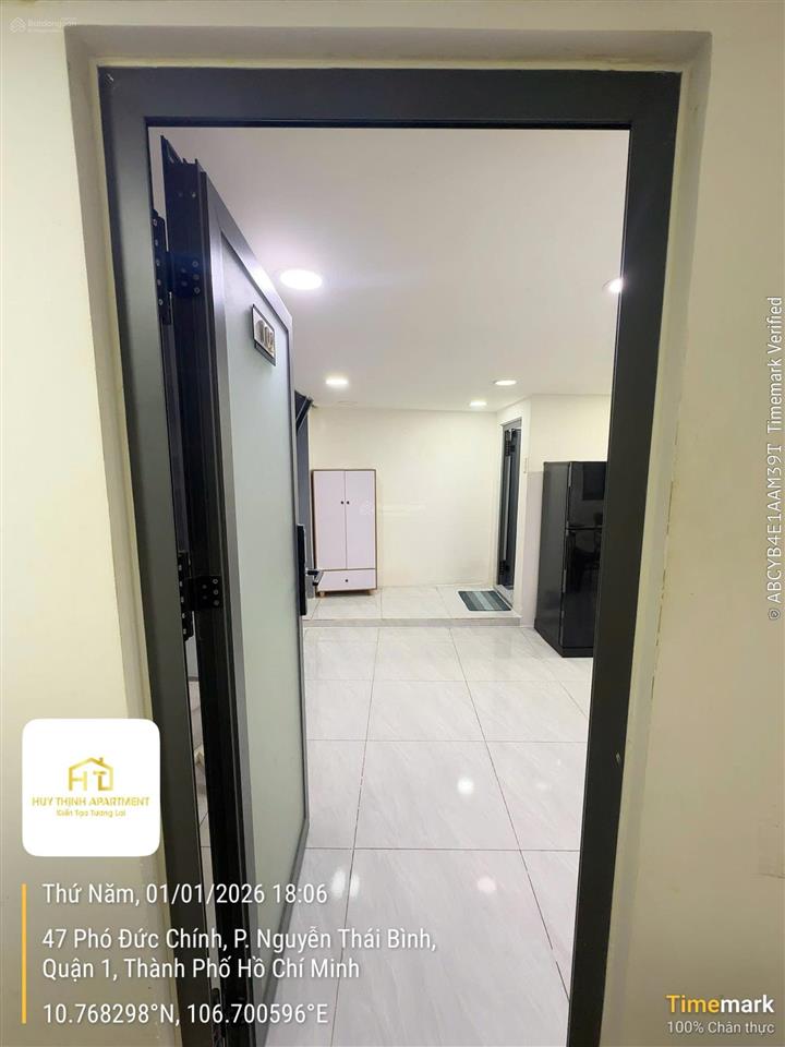 Cho thuê chung cư mini 1pn, 1wc, 55m2, giá siêu hời tại phó đức chính, quận 1, tp. hồ chí minh