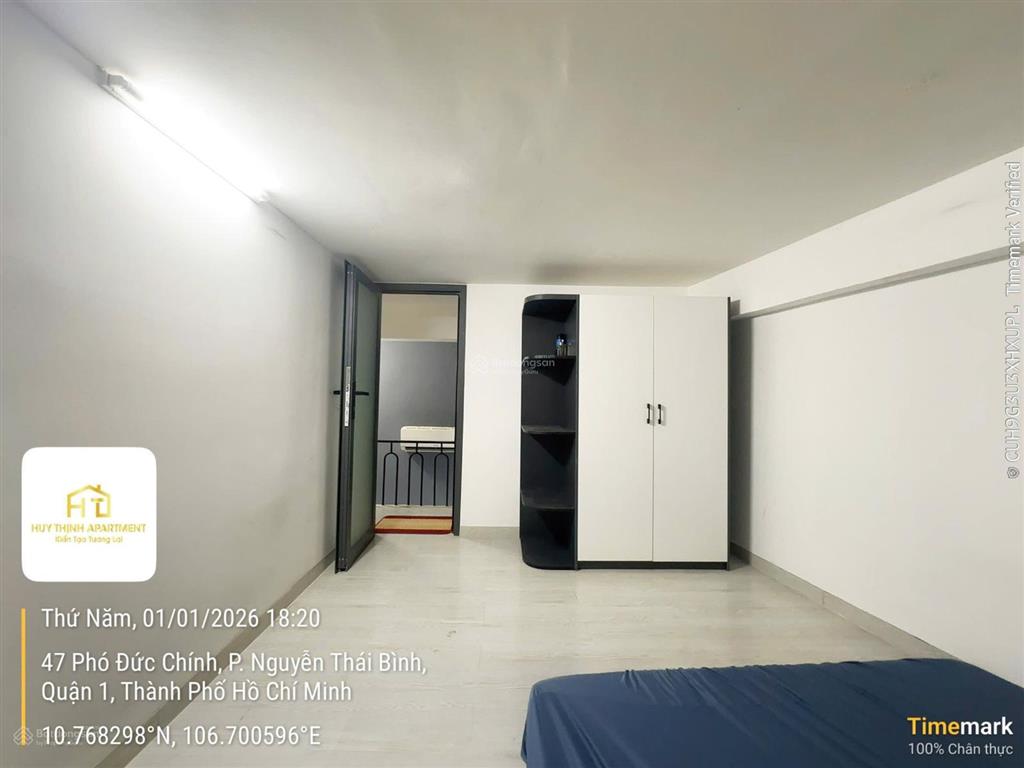Cho thuê chung cư mini 1pn, 1wc, 55m2, giá siêu hời tại phó đức chính, quận 1, tp. hồ chí minh