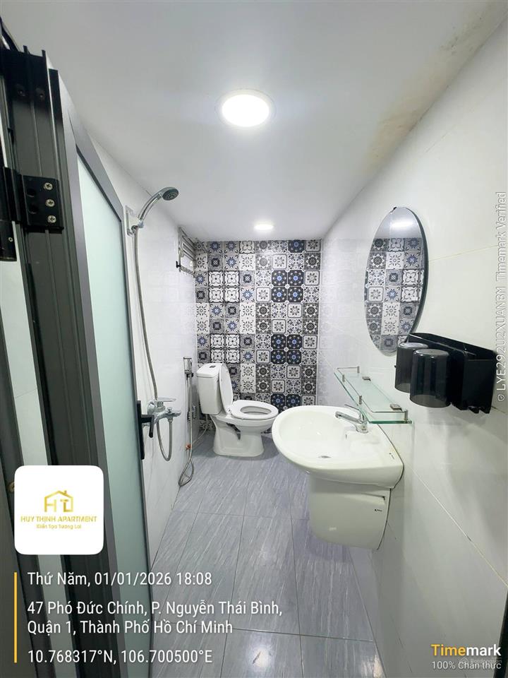 Ch cao cấp duplex 2 pn riêng  full nội thất  mặt tiền 47 phó đức chính  trung tâm quận 1