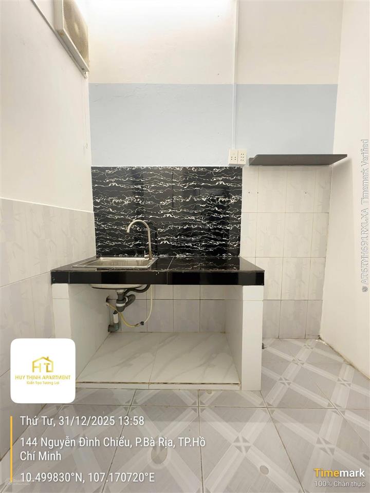 Chính chủ cho thuê phòng trọ 2 phòng ngủ riêng  2 wc  full nội thất  trung tâm tp bà rịa