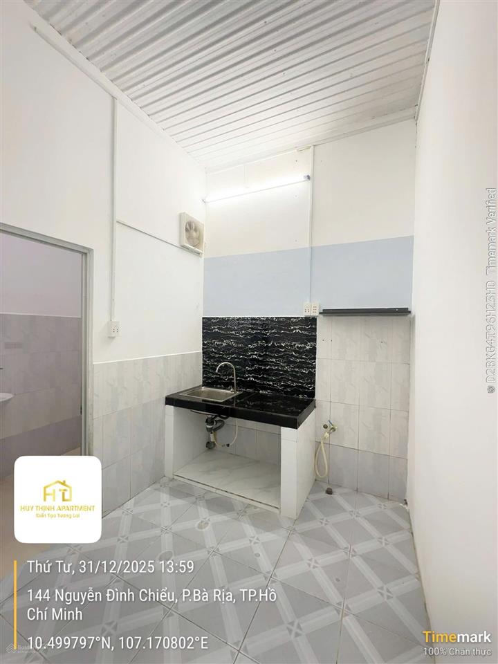 Chính chủ cho thuê phòng trọ 2 phòng ngủ riêng  2 wc  full nội thất  trung tâm tp bà rịa