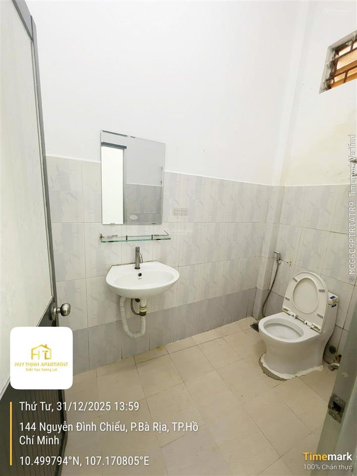 Chính chủ cho thuê phòng trọ 2 phòng ngủ riêng  2 wc  full nội thất  trung tâm tp bà rịa