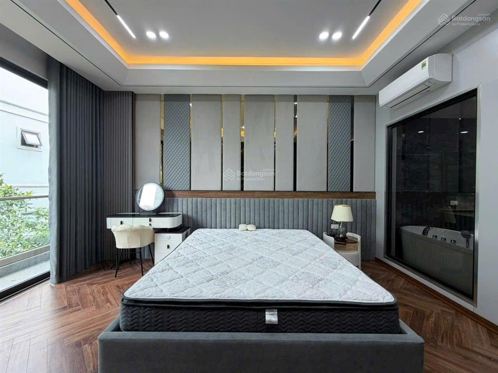 Nhà 55m2 xây 8 tầng, thang máy, full nội thất, gara ô tô, đường 12m ở lâm hạ, bồ đề, hn 31.9 tỉ