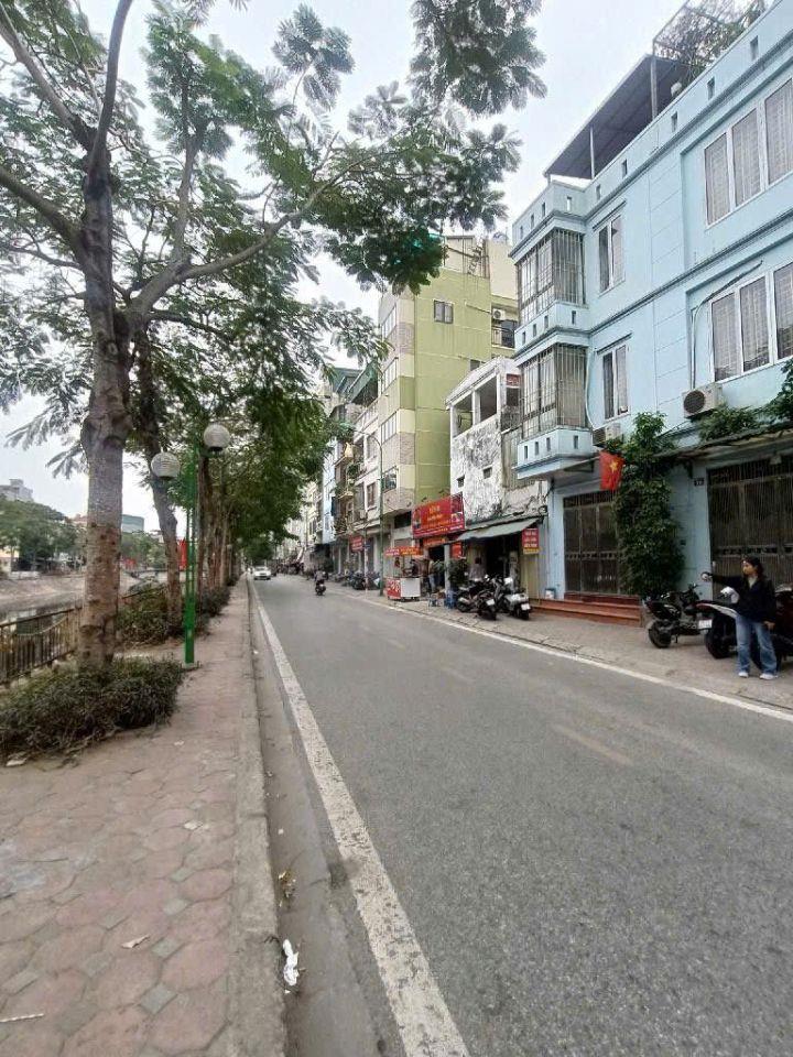 Bán đất mặt phố sông sét 104M 2 vỉa hè ô tô dừng đỗ kinh doanh hoàng mai