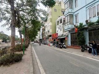 Bán đất mặt phố sông sét 104M 2 vỉa hè ô tô dừng đỗ kinh doanh hoàng mai