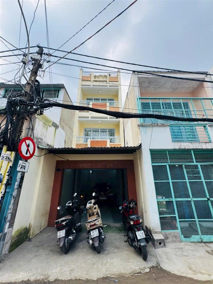 Bán nhà 4 tầng (4x15m) mặt tiền hồng lạc, ngay khu chợ vải, p.10, quận tân bình