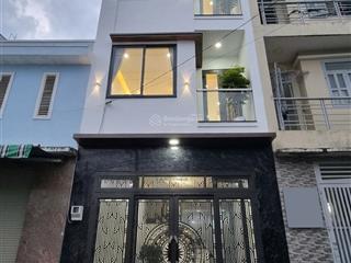 Bán nhà đường 8m lương thế vinh, p.phú thạnh, tphcm, 4.5mx11m, 4 tầng mới