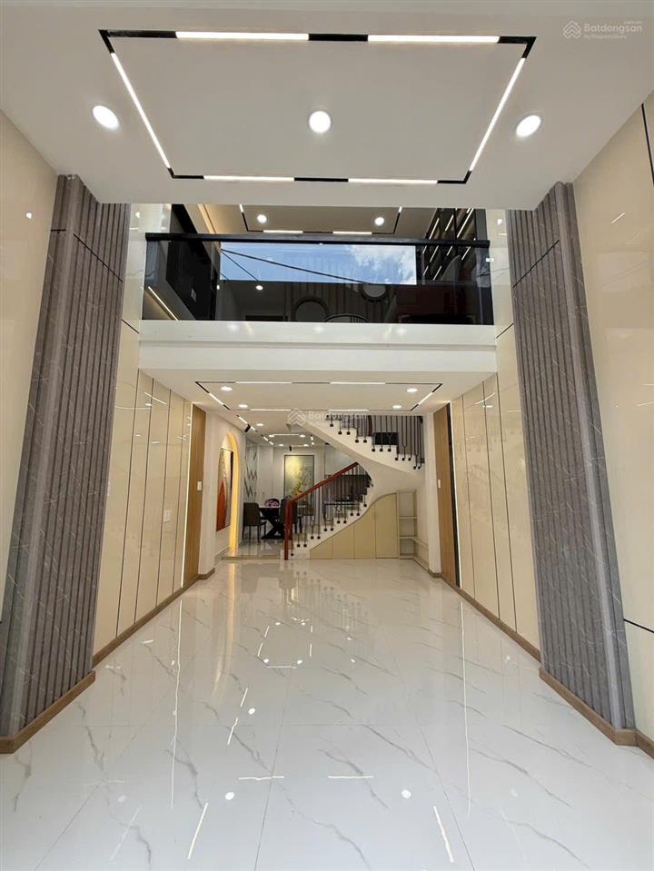 Bán nhà 4 tầng mới mặt tiền hồng lạc, p.10, tân bình, 3.8x11m, nhà mới full nội thất