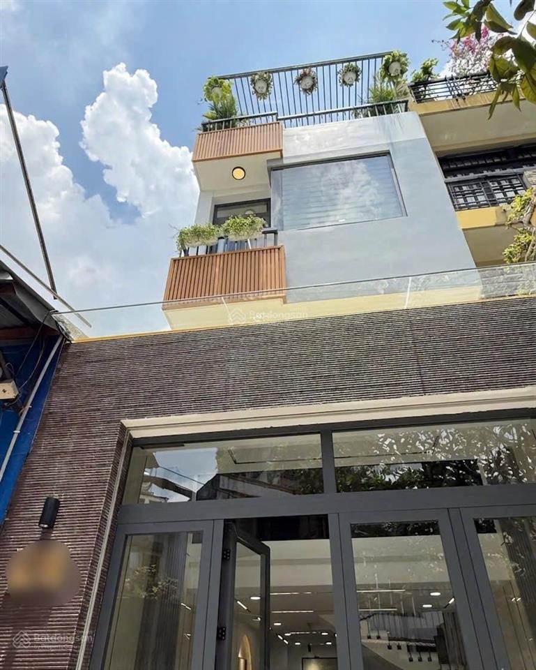 Bán nhà 4 tầng mới mặt tiền hồng lạc, p.10, tân bình, 3.8x11m, nhà mới full nội thất