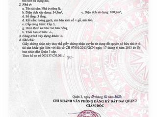 Bán nhà mặt tiền 599 hoàng sa, phường 7, quận 3  đoạn 2 chiều  9.9 tỷ (tl)