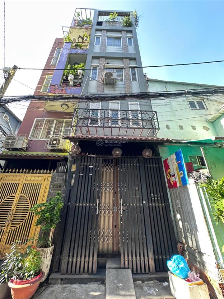 Cho thuê nhà nguyên căn 202/4 lý thường kiệt, p.14, quận 10, nhà 5 tầng có 5pn, gần mặt tiền