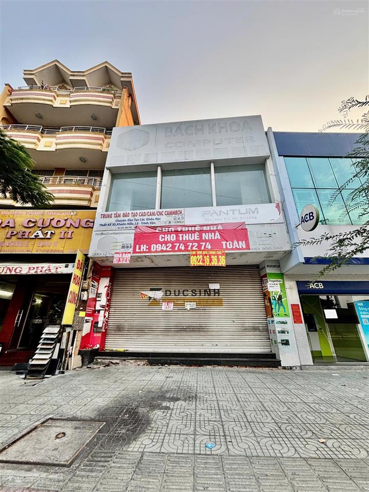 Cho thuê nhà mặt tiền 261b lý thường kiệt, phường 15, quận 11, vị trí đẹp, 7mx16m