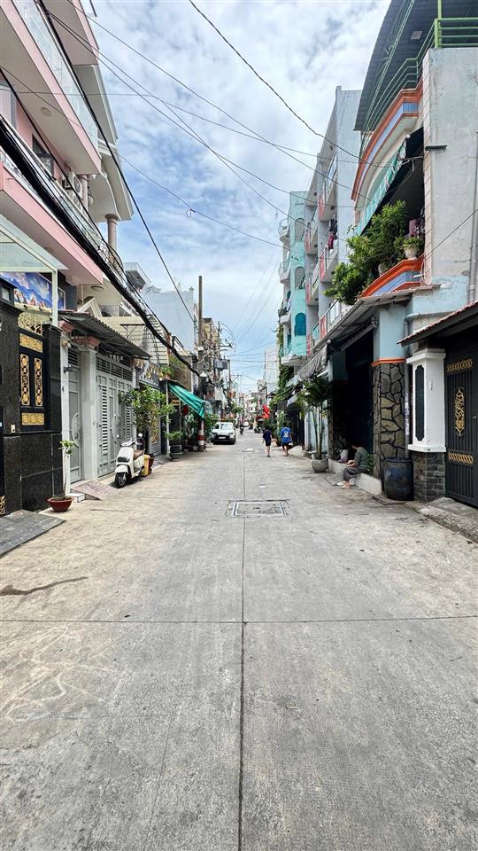 Bán nhà 2 mặt tiền trước sau, đường xe hơi khuông việt, phú trung, tân phú, 78m2, giá 7.9 tỷ (tl)