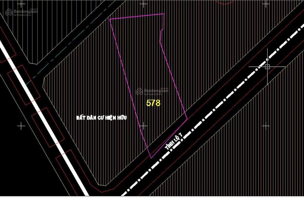 Bán đất tại đường tỉnh lộ 7 full thổ cư 3931 m2, mặt tiền 43m