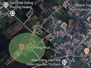 Bán đất vườn dt lớn có ao cá, vườn cây trái  phước hiệp, củ chi (chính chủ)