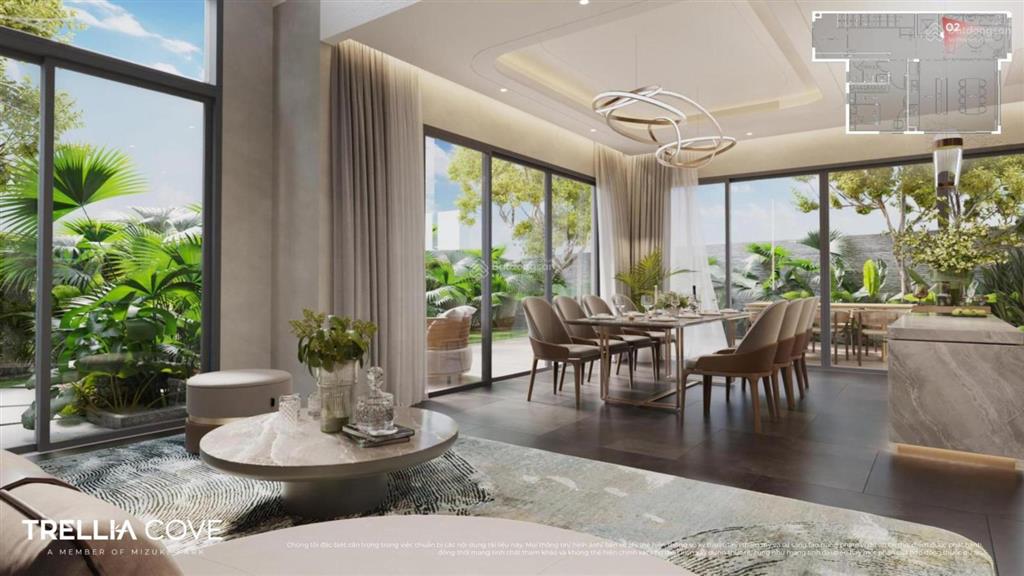 Giỏ hàng nhà phố trellia cove view kênh đào duy nhất 24 căn mizuki park.  0978 469 ***
