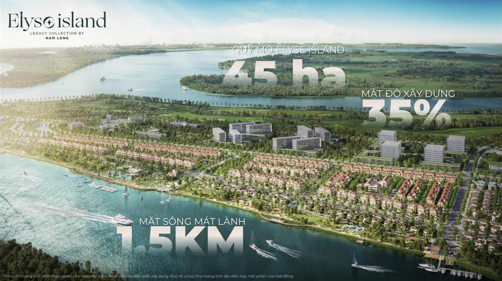 Căn góc biệt thự elyse island view trung tâm cbd.  0978 469 ***