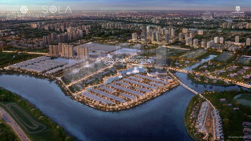 Nhà liền kề sola the global city, hướng nam, đất 114m, 4 tầng, giá từ 48,106 tỷ.  0978 469 ***