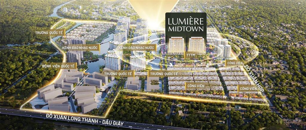 Trang cao the global city  duplex lumiere midtown 164m2, view sông.  0978 469 ***