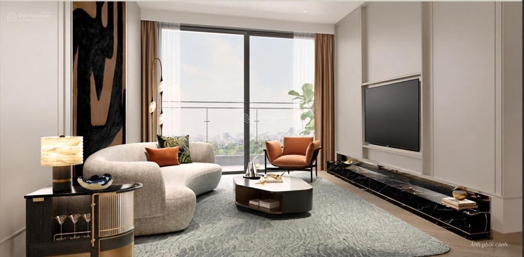 Cắt lỗ 700 triệu, lumière midtown 1pn 48m² tầng cao, view tttm và nhạc nước, giá 7,5 tỷ