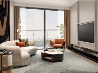 Cắt lỗ 700 triệu, lumière midtown 1pn 48m² tầng cao, view tttm và nhạc nước, giá 7,5 tỷ