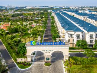 Căn góc verosa park khang điền 196,1m2, ngang 10,5m, sổ hồng giá 28 tỷ